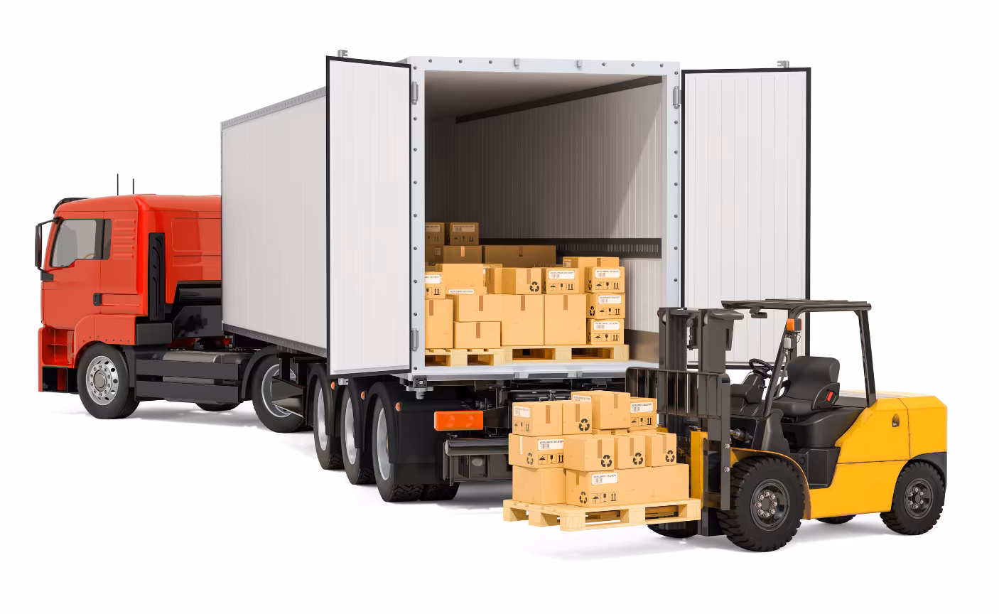 Warehouse forklift